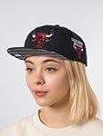 Бейсболка MITCHELL NESS арт. HS11485-CBUBLCK Chicago Bulls NBA (черный)